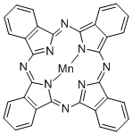 Manganese(II) phthalocyanine Structure,14325-24-7Structure