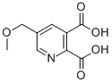 5-Methoxymethyl-2,3-pyridinedicarboxylic acid Structure,143382-03-0Structure