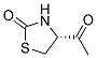 2-Thiazolidinone, 4-acetyl-, (r)-(9ci) Structure,143397-35-7Structure