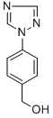 4-(1,2,4-噻唑-1-基)芐醇結(jié)構(gòu)式_143426-50-0結(jié)構(gòu)式