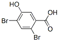 2,4-Dibromo-5-hydroxybenzoic acid Structure,14348-39-1Structure