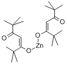 Bis(2,2,6,6-tetramethyl-3,5-heptanedionato)zinc(II) Structure,14363-14-5Structure