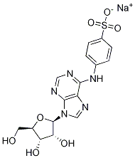 N6-p-sulfophenyladenosine sodium salt Structure,143668-15-9Structure