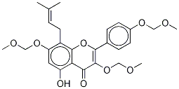 Desmethyl icaritin tri-o-methoxymethyl ether Structure,143724-76-9Structure