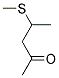2-Pentanone, 4-(methylthio)-(9ci) Structure,143764-28-7Structure