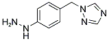 1-(4-Hydrazinobenzyl)-1h-1,2,4-triazole Structure,144035-22-3Structure