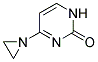 2(1H)-pyrimidinone, 4-(1-aziridinyl)-(9ci) Structure,144049-46-7Structure