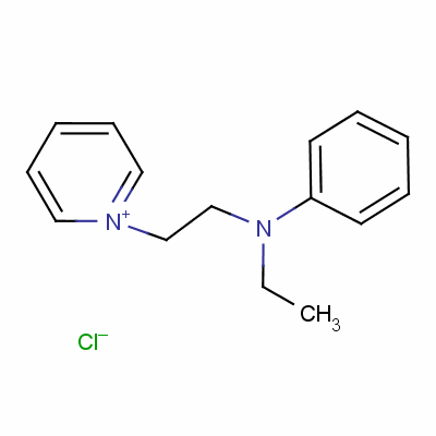 2-(N-Phenyl-N-ethyl)aminoethylpyridinium chloride Structure,14408-19-6Structure