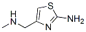 4-((Methylamino)methyl)thiazol-2-amine Structure,144163-74-6Structure