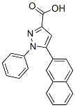 5-Naphthalen-2-yl-1-phenyl-1h-pyrazole-3-carboxylic acid Structure,144252-16-4Structure