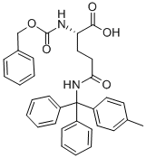 Z-gln(mtt)-oh結(jié)構(gòu)式_144317-19-1結(jié)構(gòu)式