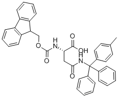 FMOC-Asn(Mtt)-OH結(jié)構(gòu)式_144317-22-6結(jié)構(gòu)式