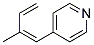 Pyridine, 4-(2-methyl-1,3-butadienyl)-, (z)-(9ci) Structure,144343-92-0Structure