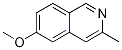 6-Methoxy-3-methylisoquinoline Structure,14446-31-2Structure