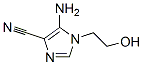 1H-imidazole-4-carbonitrile, 5-amino-1-(2-hydroxyethyl)- Structure,144486-68-0Structure