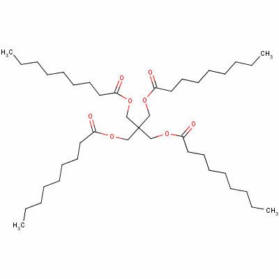 2,2-Bis[[(1-oxononyl)oxy]methyl]propane-1,3-diyl dinonan-1-oate Structure,14450-05-6Structure