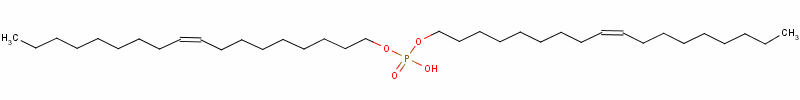 Di-(9z)-9-octadecen-1-yl hydrogen phosphate Structure,14450-07-8Structure