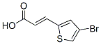 3-(4-Bromo-2-thienyl)acrylic acid Structure,144558-44-1Structure