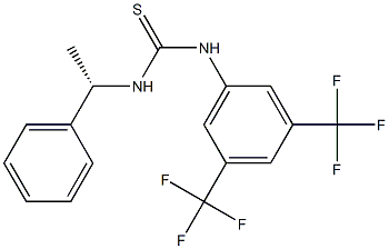 (S)-1-(3,5-雙三氟甲基苯基)-3-(1-苯乙基)硫脲結(jié)構(gòu)式_1445582-60-4結(jié)構(gòu)式