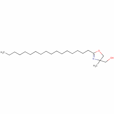 4-Oxazolemethanol,2-heptadecyl-4,5-dihydro-4-methyl- Structure,14466-51-4Structure