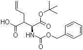 N-[(phenylmethoxy)carbonyl]-3-allyl-l-aspartic acid 1-tert-butyl ester Structure,144787-23-5Structure