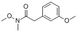 N-methoxy-2-(3-methoxyphenyl)-n-methylacetamide Structure,144828-84-2Structure