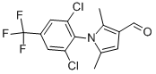 1-[2,6-Dichloro-4-(trifluoromethyl)phenyl]-2,5-dimethyl-1h-pyrrole-3-carbaldehyde Structure,144890-91-5Structure