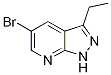 5-Bromo-3-ethyl-1h-pyrazolo[3,4-b]pyridine Structure,1449117-35-4Structure