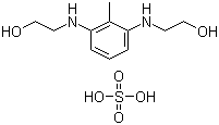 2,6-Bis(2-hydroxyethylamino)toluene sulfate Structure,144930-25-6Structure