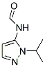 Formamide, n-[1-(1-methylethyl)-1h-pyrazol-5-yl]-(9ci) Structure,144991-33-3Structure