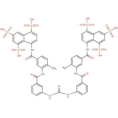 Suramin Structure,145-63-1Structure