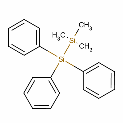 1,1,1-Trimethyl-2,2,2-triphenyldisilane Structure,1450-18-6Structure