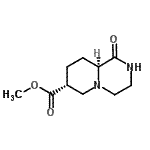 (7R,9aS)-methyl 9a-methyl-1-oxo-octahydro-1H-pyrido[1,2-a]pyrazine-7-carboxylate Structure,145033-25-6Structure