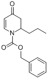 Benzyl 4-oxo-2-propyl-3,4-dihydropyridine-1(2H)-carboxylate Structure,145100-54-5Structure