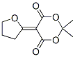 2,2-Dimethyl(2-tetrahydrofurylidene)-1,3-dioxane-4,6-dione Structure,145122-43-6Structure