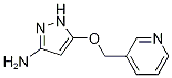 5-(3-Pyridinylmethoxy)-1h-pyrazol-3-amine Structure,1451392-77-0Structure