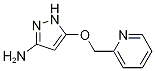 5-(2-Pyridinylmethoxy)-1h-pyrazol-3-amine Structure,1451392-78-1Structure