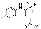 Methyl 5,5,5-trifluoro-4-(p-tolylamino)pentanoate Structure,145176-42-7Structure