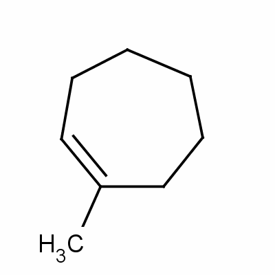 1-Methyl-1-cycloheptene Structure,1453-25-4Structure