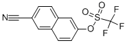 Trifluoro-methanesulfonic acid 6-cyano-naphthalen-2-yl ester Structure,145369-29-5Structure