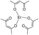 Erbium(Ⅲ)acetylacetonate n-hydrate Structure,14553-08-3Structure