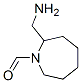 1H-azepine-1-carboxaldehyde, 2-(aminomethyl)hexahydro- (9ci) Structure,145544-76-9Structure