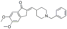 2-[(E)-(1-benzyl-4-piperidinyl)methylidene]-5,6-dimethoxy-1-indanone Structure,145546-80-1Structure