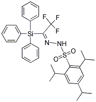 Trifluoroacetyltriphenylsilane 2,4,6-triisopropylbenzenesulfonylhydrazone Structure,145574-05-6Structure