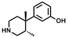 3-((3S,4s)-3,4-dimethylpiperidin-4-yl)phenol Structure,145678-87-1Structure