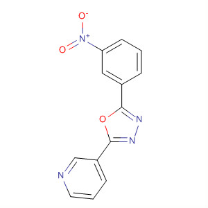 3-(5-{3-Nitro-phenyl}-[1,3,4]oxadiazol-2-yl)-pyridine Structure,145731-85-7Structure