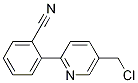 2-(5-(Chloromethyl)pyridin-2-yl)benzonitrile Structure,145733-57-9Structure