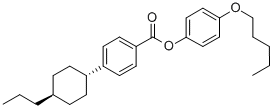 4-Pentyloxyphenyl-4-Trans-PropylcyclohexylBenzo Structure,145861-33-2Structure