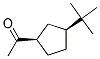 Ethanone, 1-[3-(1,1-dimethylethyl)cyclopentyl]-, cis-(9ci) Structure,145930-04-7Structure