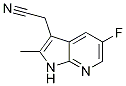 1H-pyrrolo[2,3-b]pyridine-3-acetonitrile, 5-fluoro-2-methyl- Structure,145934-75-4Structure